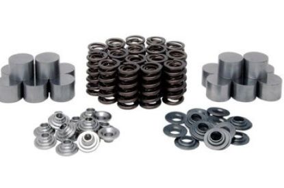 KPMI SHIM-IN-TAPPET SPRING KIT, TITANIUM, 0.445" LIFT