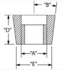 KPMI KEEPER, HT STEEL, 0.375" STEM X 15.0° (PACK OF 100)
