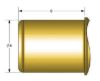 KPMI SEAL, RED VITON, 3/8" STEM X 0.562" GUIDE (PACK OF 100)