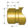 KPMI SEAL, RED VITON, 5/16" STEM X 0.500" GUIDE (PACK OF 2)