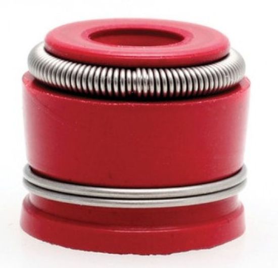 KPMI SEAL, RED VITON, 5.5MM STEM X 0.358" GUIDE (PACK OF 100)