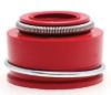 KPMI SEAL, RED VITON, 6.5MM STEM X 0.475" GUIDE (PACK OF 100)