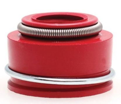 KPMI SEAL, RED VITON, 6.5MM STEM X 0.475" GUIDE (PACK OF 16)