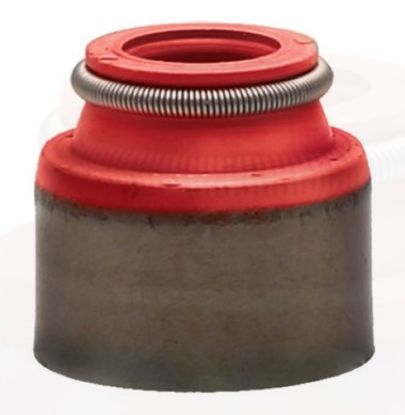 KPMI SEAL, RED VITON, 7.0MM STEM X 0.435" GUIDE (PACK OF 4)