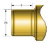 KPMI SEAL, HD OE STYLE, 3/8" STEM X 0.562" GUIDE (PACK OF 16)