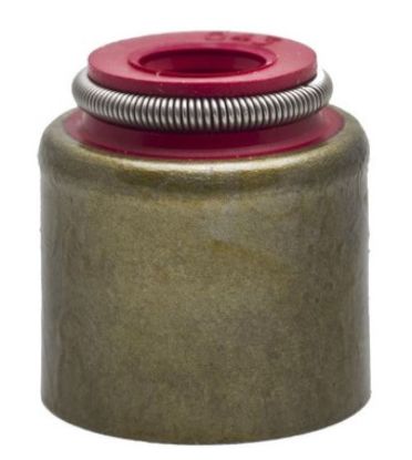KPMI SEAL, RED VITON, 5.5MM STEM X 0.435" GUIDE (PACK OF 100)