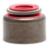 KPMI SEAL, RED VITON, 5/16" STEM X 0.530" GUIDE (PACK OF 16)