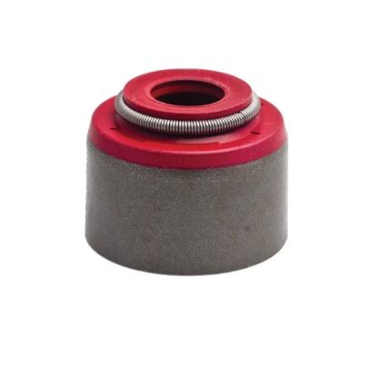 KPMI SEAL, RED VITON, 6.0MM STEM X 0.475" GUIDE (PACK OF 8)