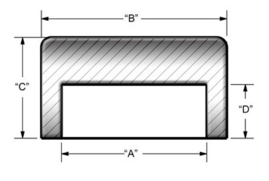 KPMI LASH CAP(S) H.T. STEEL 5MM ID X .277" OD X .230" H 100PK