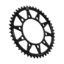 REAR ALLOY SPROCKET BLACK 46-TOOTH