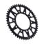 REAR ALLOY SPROCKET BLACK 48-TOOTH