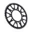 REAR ALLOY SPROCKET BLACK 52-TOOTH