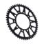 REAR ALLOY SPROCKET BLACK 51-TOOTH