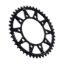 REAR ALLOY SPROCKET BLACK 44-TOOTH