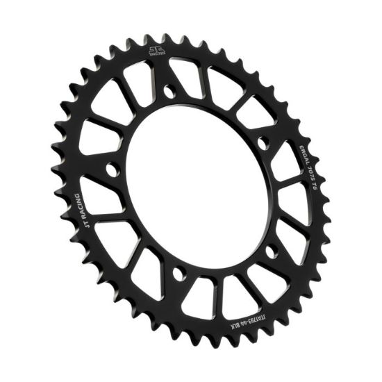 REAR ALLOY SPROCKET BLACK 44-TOOTH