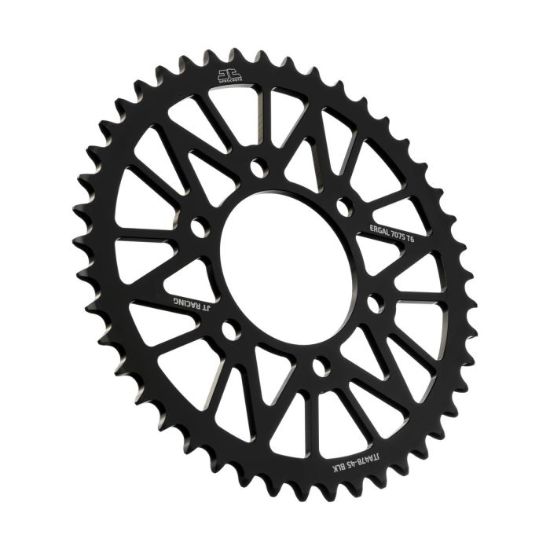 REAR ALLOY SPROCKET BLACK 45-TOOTH