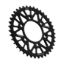 REAR ALLOY SPROCKET BLACK 39-TOOTH