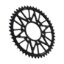 REAR ALLOY SPROCKET BLACK 47-TOOTH