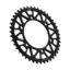 REAR ALLOY SPROCKET BLACK 43-TOOTH