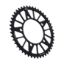 REAR ALLOY SPROCKET BLACK 46-TOOTH