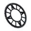 REAR ALLOY SPROCKET BLACK 52-TOOTH