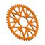 REAR ALLOY SPROCKET ORANGE 45-TOOTH