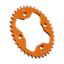 REAR ALLOY SPROCKET ORANGE 38-TOOTH