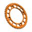 REAR ALLOY SPROCKET ORANGE 46-TOOTH