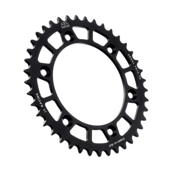 REAR ALLOY SPROCKET BLACK 41-TOOTH