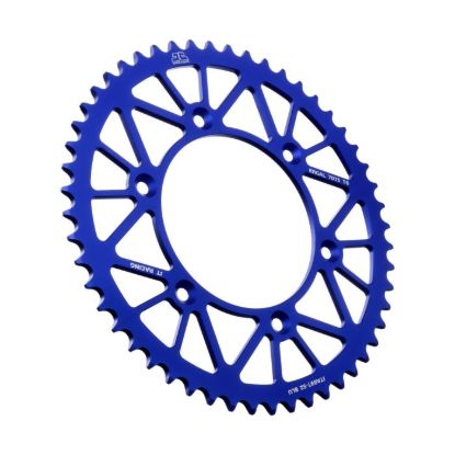 REAR ALLOY SPROCKET BLUE 52-TOOTH