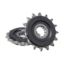 FRONT SPROCKET 16 TOOTH W/ RUBBER BUFFER