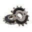 FRONT SPROCKET 14 TOOTH W/ RUBBER BUFFER