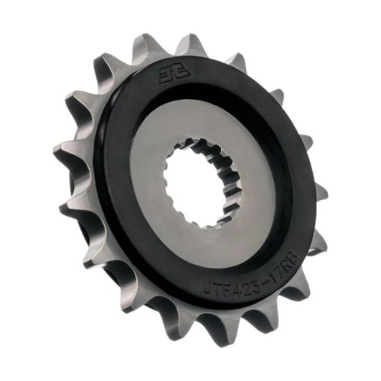 FRONT SPROCKET 17 TOOTH W/ RUBBER BUFFER