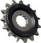 FRONT SPROCKET 16 TOOTH W/ RUBBER BUFFER