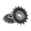 FRONT SPROCKET 16 TOOTH W/ RUBBER BUFFER