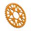 REAR ALLOY SPROCKET ORANGE 42 TOOTH