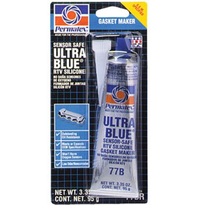 PERMATEX ULTRA BLUE RTV SILICON GASKET MAKER 3.35 OZ TUBE