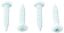 AP PRODUCTS 50PK 8X1' RECESS SCREWS W - 012PSQ5XX3