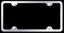 AUTO GOLD ABS 4HOLE PLAIN CHR FRAME - LF451C