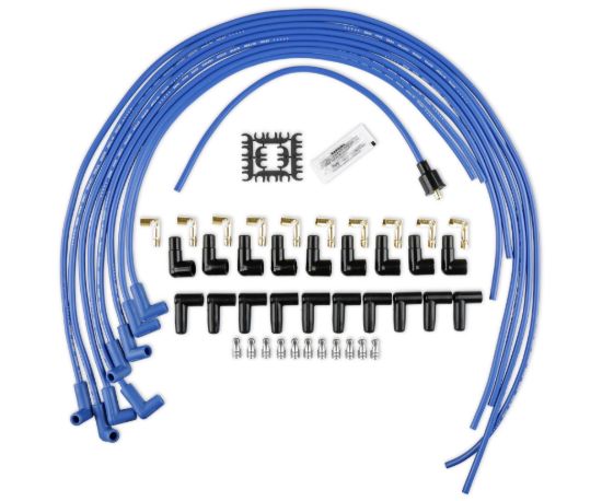 ACCEL BLUE-8MM COPP.WIRE-90-ANG - 4039B