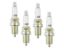 ACCEL PLUGS SPARK PLUGACCEL 4PK - 0414S4