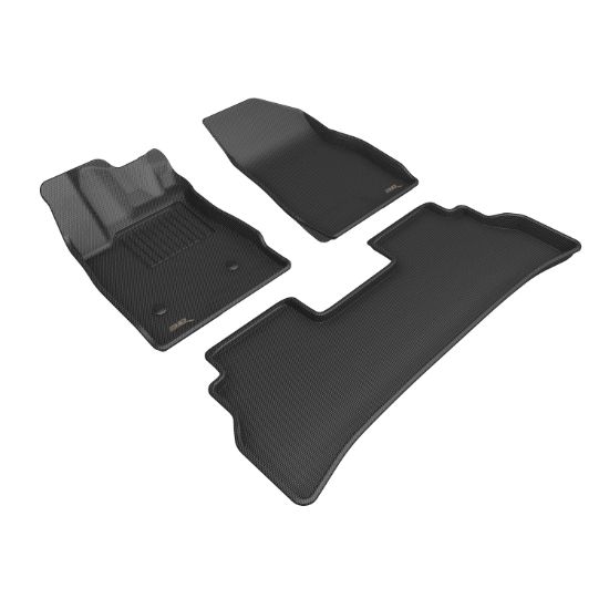 3D MATS/U-AC KAGU FLOOR MAT; BLACK; 3 PC.; 2 PC. - BC04501509