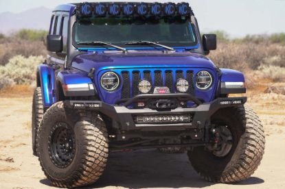 A.DESERT DES JEEP JL/JT PHANTOM WINCH FRONT BUMP - F980335070