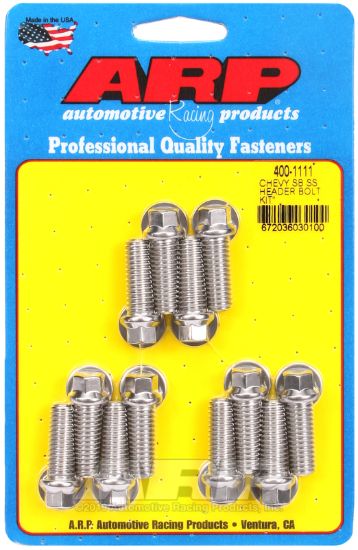 ARP SBC SS HEX HDR BOLT KIT - 4001111