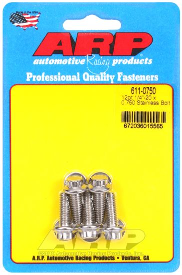 ARP 12 PT 1/4-20X0.750 PK/5 - 6110750
