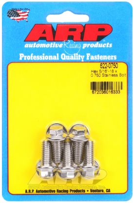 ARP HEX BLT 5/16-18X0.750PK/5 - 6220750