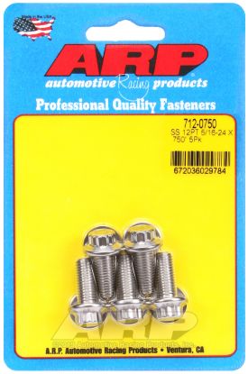 ARP 5/16'-24 X .750 12PT SS - 7120750