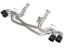 AFE EXH CB CHEVROLET CORVETTE (C8) 2020 - 4934127NMB