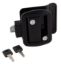 AP PRODUCTS METAL TT LOCK W/KEYS BLK - 013570