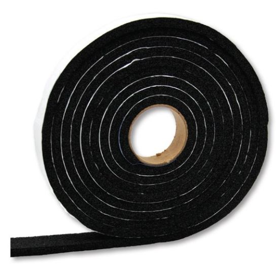 AP PRODUCTS VINYL FOAM TAPE-BLK 1/2X1/4X100' - 018181418